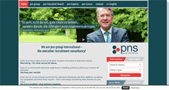Desktop Screenshot of pns-group.eu